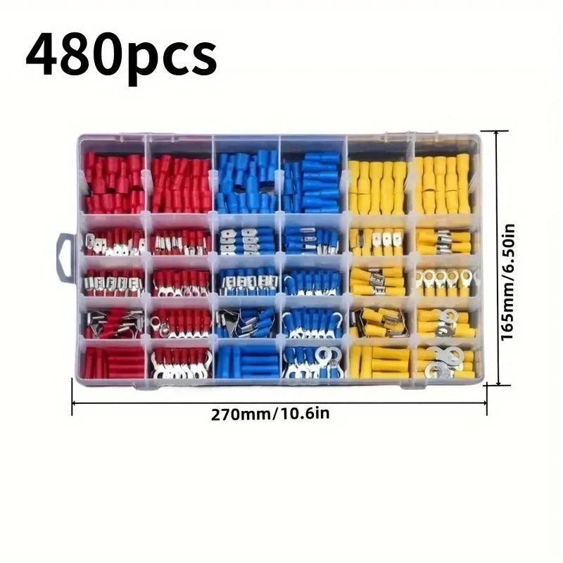 Electrical Terminal Kit – Spade, Ring, Fork & Butt Connectors