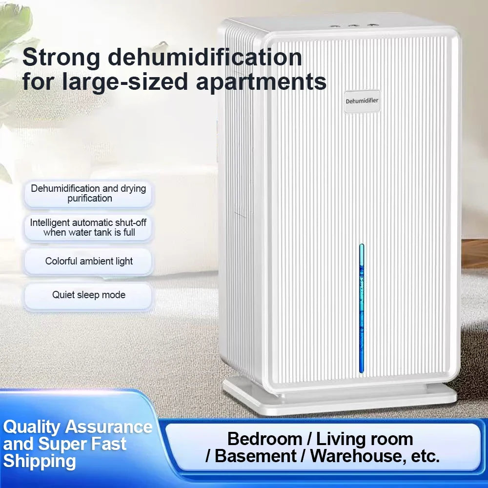 HOMEFISH Electric Compressor Dehumidifier – Basement & Bathroom