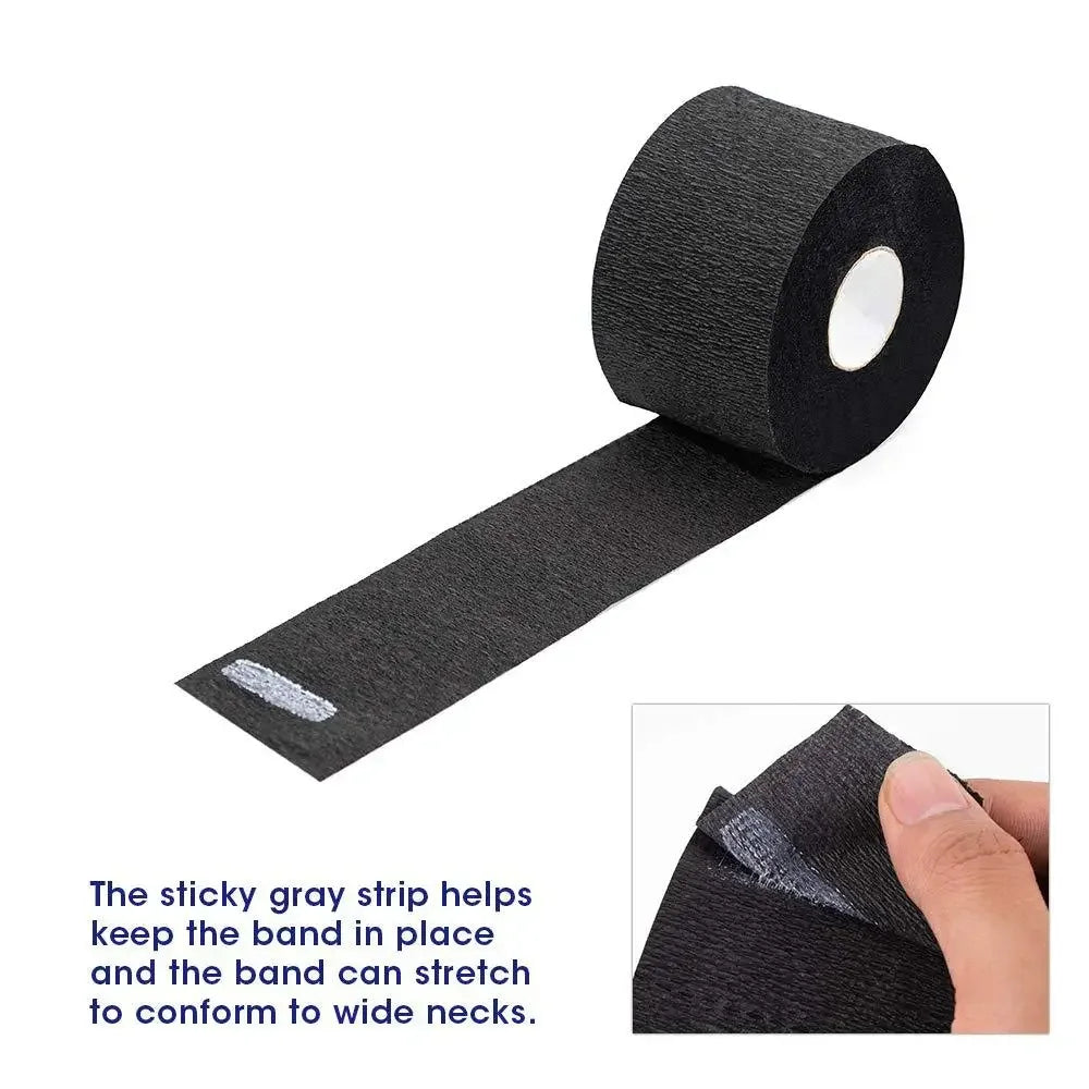 Disposable Barber Neck Strips 100pcs/Roll | Salon Hair Cutting