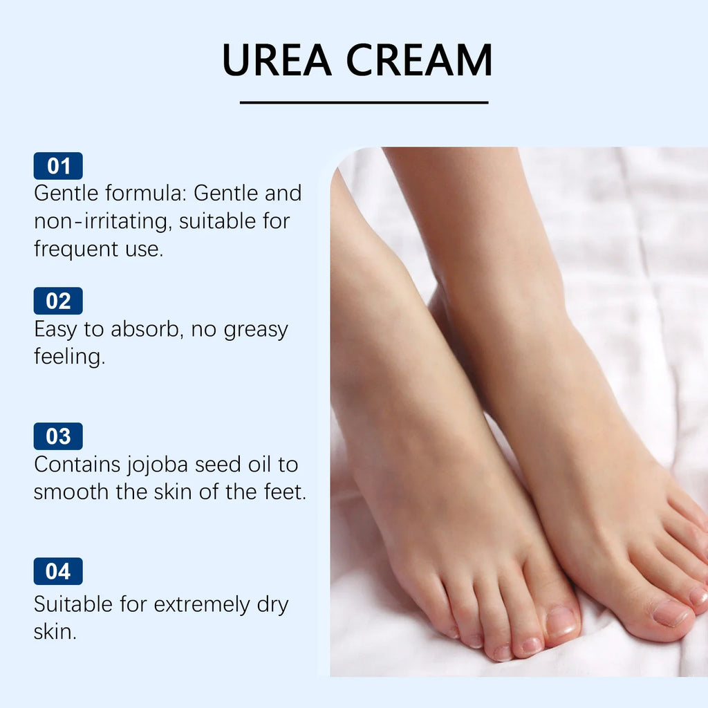 OceAura 40% Urea Foot Cream – Deep Moisture & Soft Heels