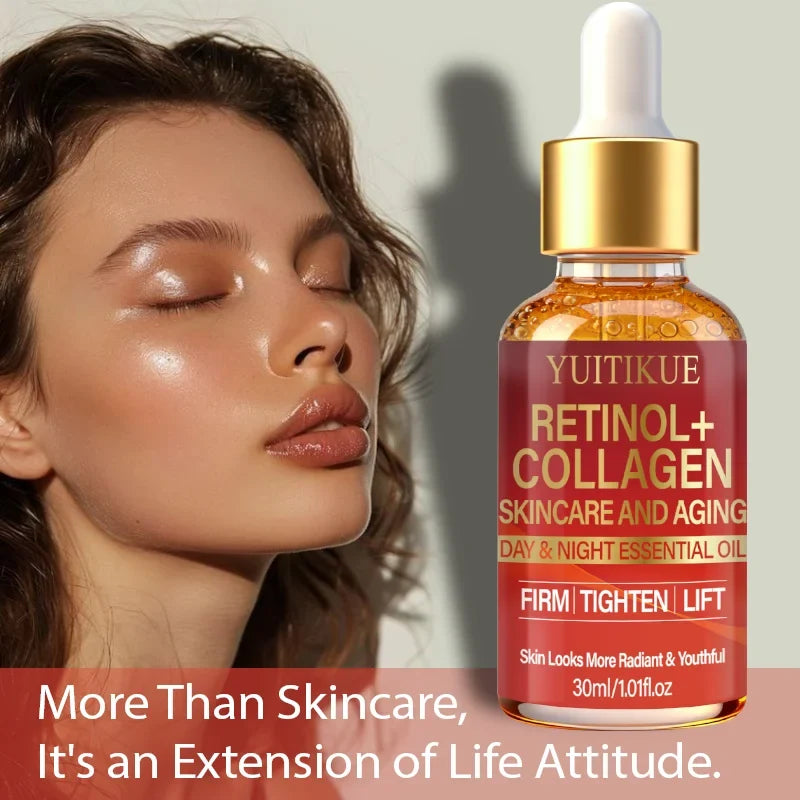 Retinol Collagen Face Oil – Firm, Lift & Brighten Skin