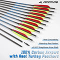 ACCMOS ID6 Carbon Arrow Spine 250-800 Outdoor Practice Field Recurve
