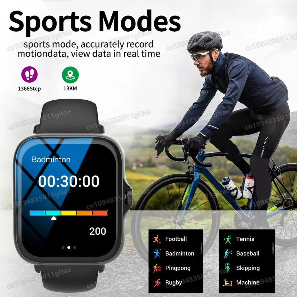 Ola Esporte Series 8 Smartwatch – Fitness, Calls & Music