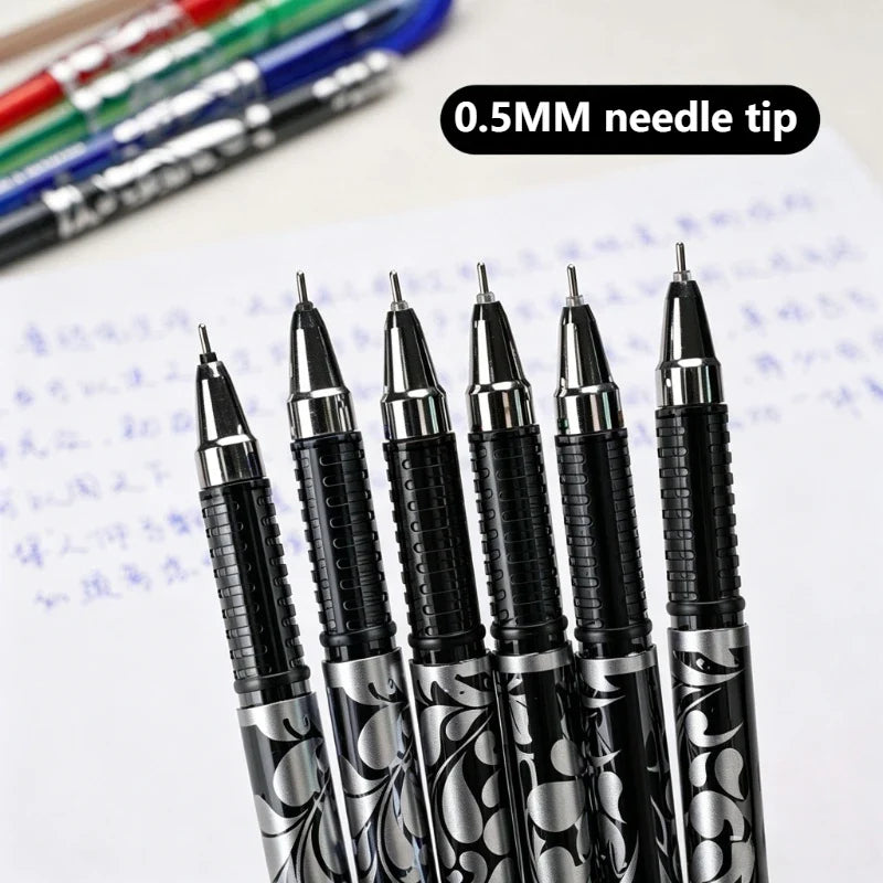24-Pack Erasable Gel Pens – 0.5mm Comfort Grip, Office & School