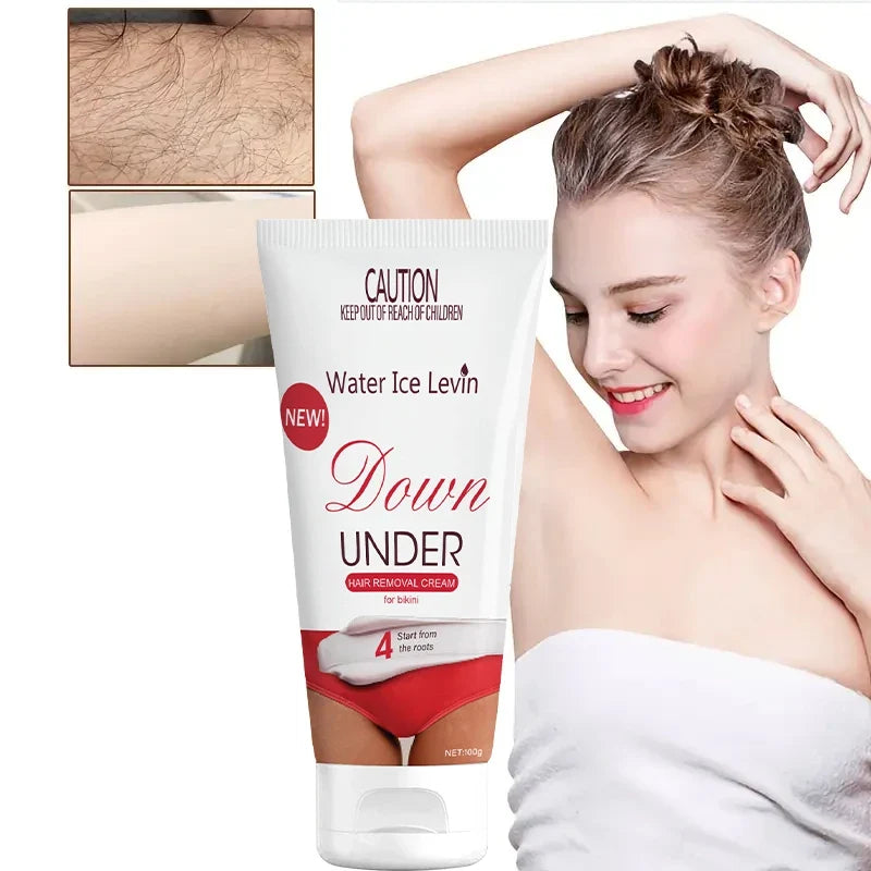 Gentle Hair Removal Cream for Sensitive Skin – Alcohol-Free, 100g
