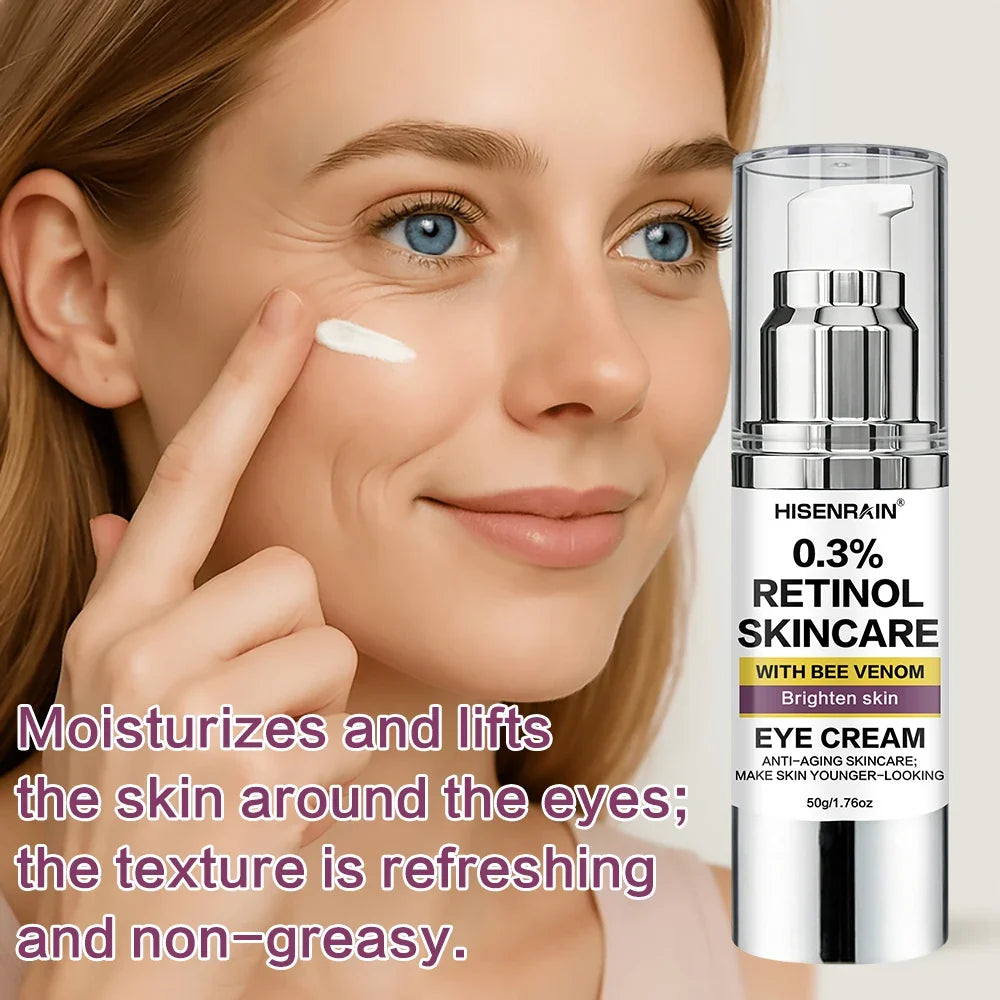 HISENRAIN Retinol Brightening Eye Cream – Anti-Aging 50g