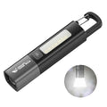 Smiling Shark SD1023 LED Torch Light XPE Bright Flashlight Hook