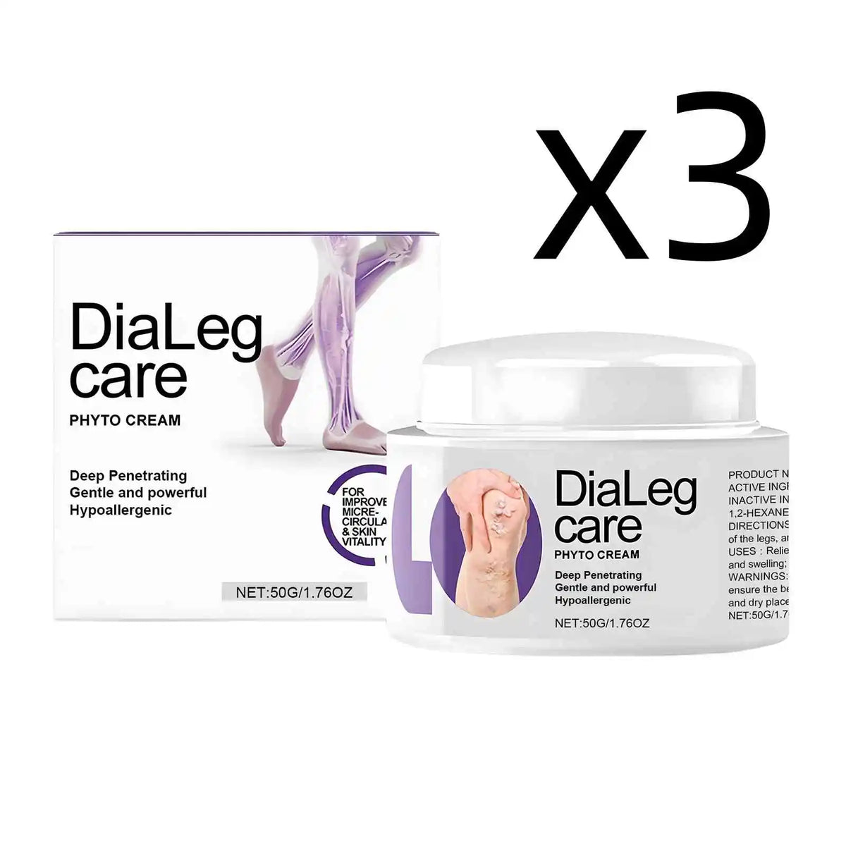 Leg Comfort & Circulation Body Cream | Soothing 50g