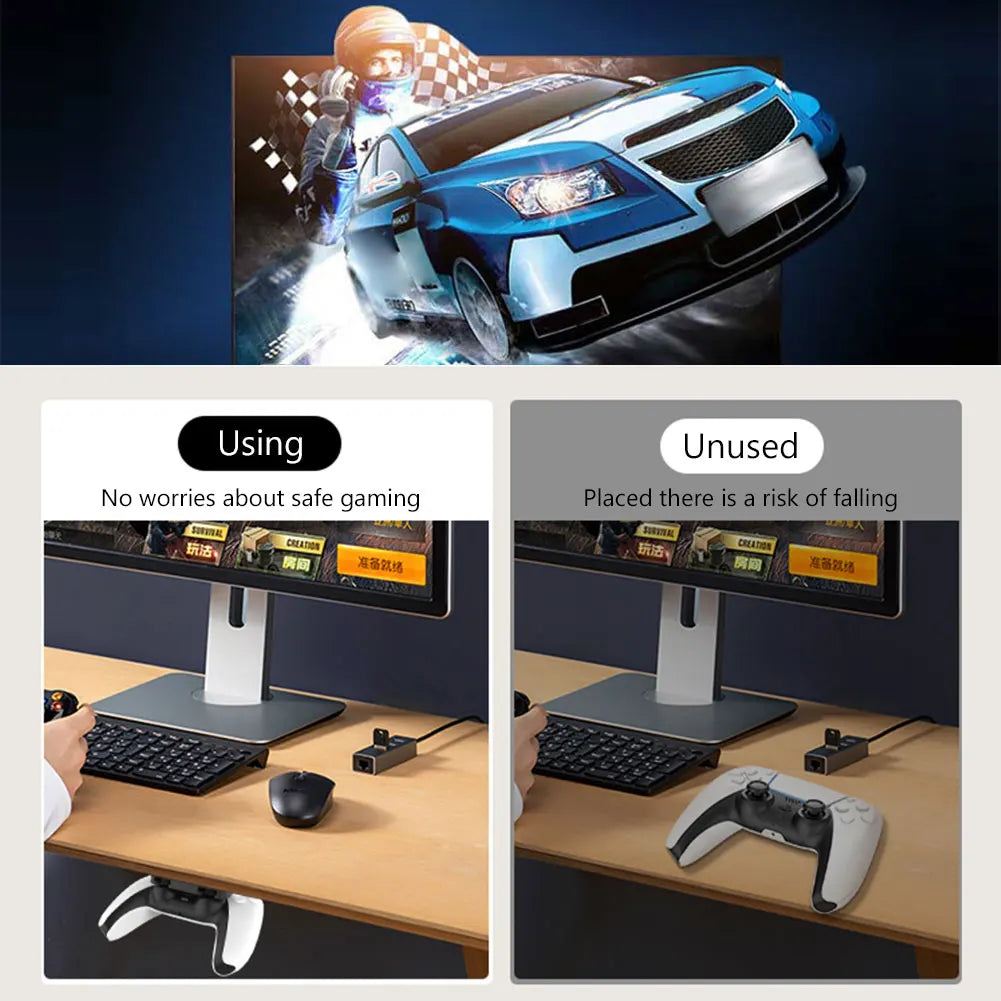 Portable Game Controller Hanging Storage Rack Handle Gamepad Bracket