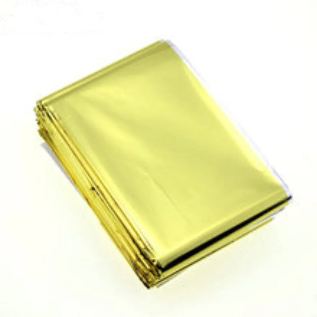 Emergency Thermal Survival Blanket 130×210cm | Foil First Aid