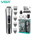 VGR V-111 5-in-1 Men's Electric Hair Clipper & Trimmer Set
