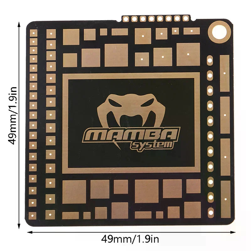 DIATONE MAMBA Soldering Practice Board 49X49X1 FPV Beginner Pilots