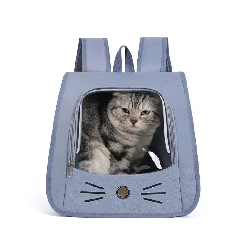 Breathable Cat Carrier Backpack for Cats & Small Dogs