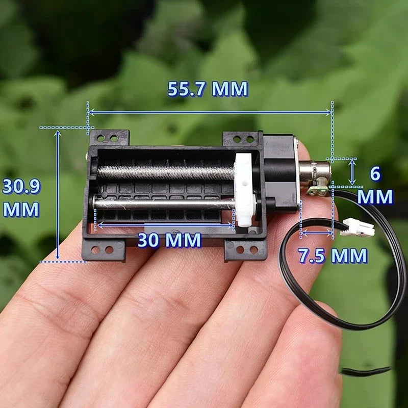 Mini 6mm Planetary Gear Stepper Motor 30mm Linear Slider