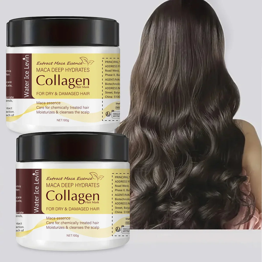 Collagen & Keratin Hair Mask – Deep Moisture Repair 100g