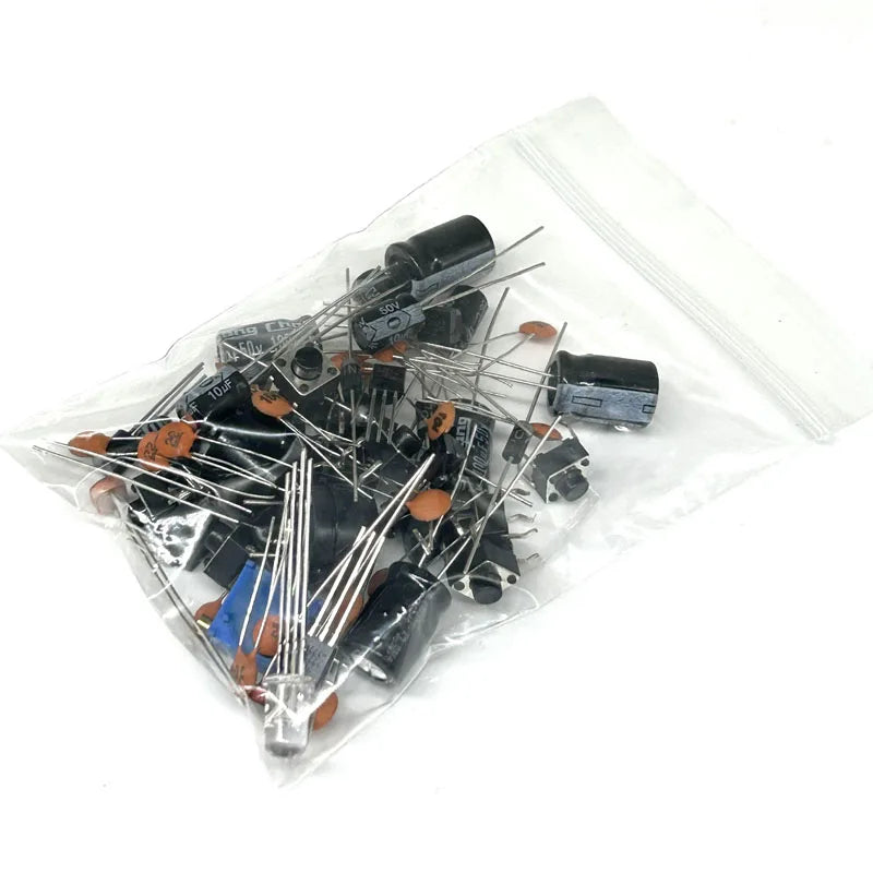 Electronics Starter Kit – LED, Buzzer, Capacitor & Resistor 200+