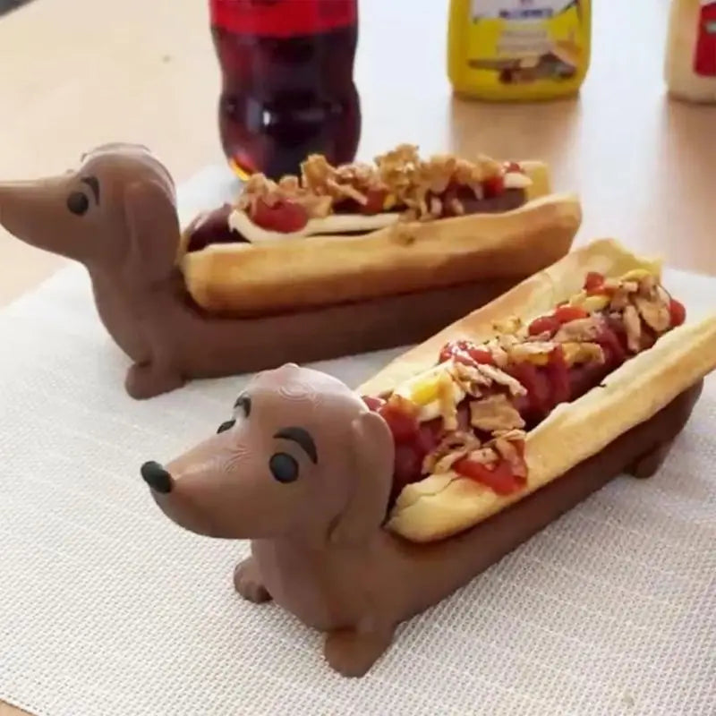 Dog Dachshund Tray Funny Dogs Serving Snack Dinner Holder Home Family
