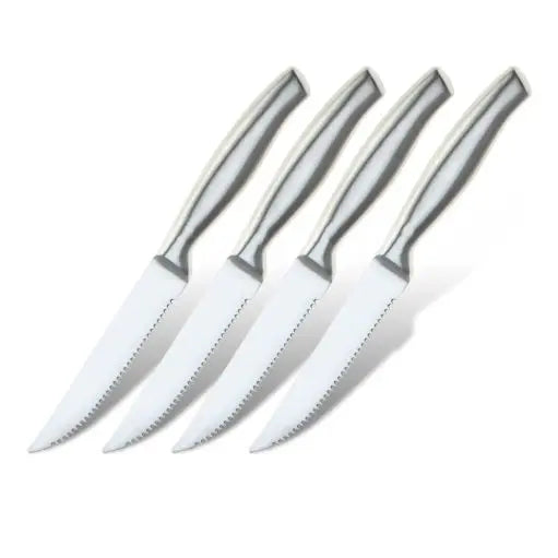 Stainless Steel Steak Knife Set – 4, 6 & 8 Pcs Serrated