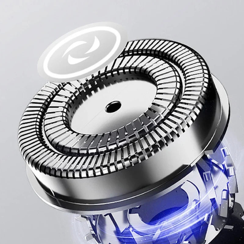 BALASHOV Men's USB Rechargeable Rotary Electric Shaver