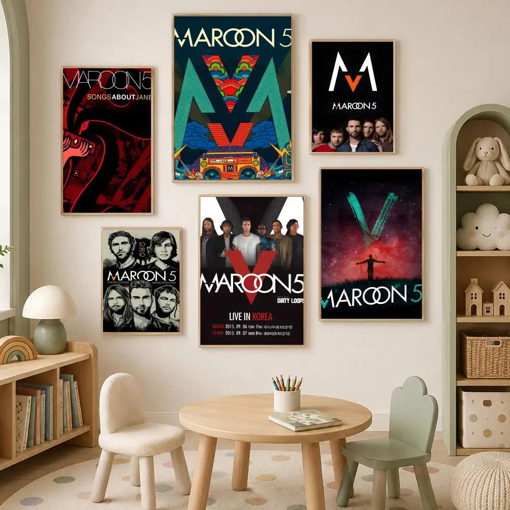 Self-Stick HD PVC Wall Art Poster – Waterproof Home Decor