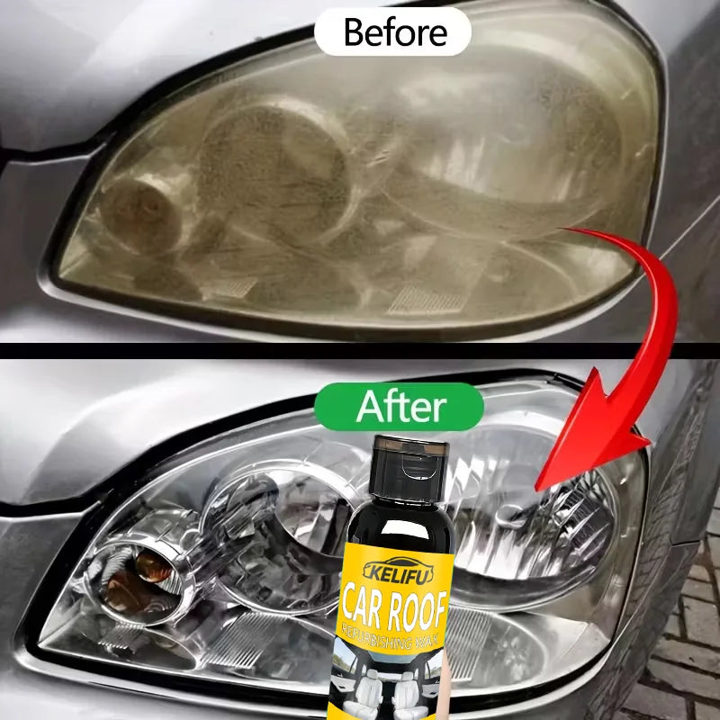 Car Headlight Restoration Kit – Polishing & Cleaning Paste