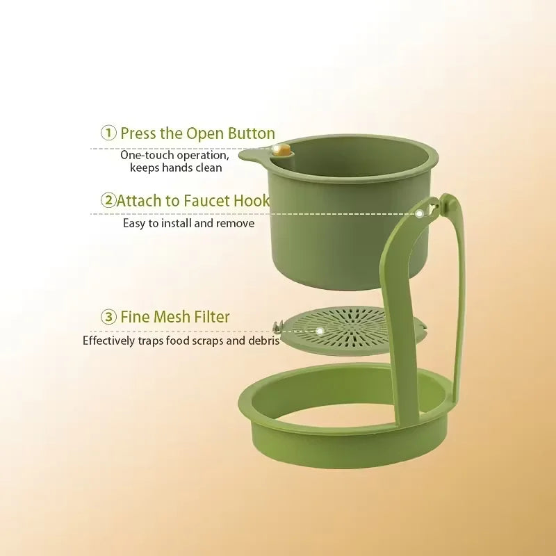 Sink Strainer & Organizer for Kitchen & Bathroom | Drainage