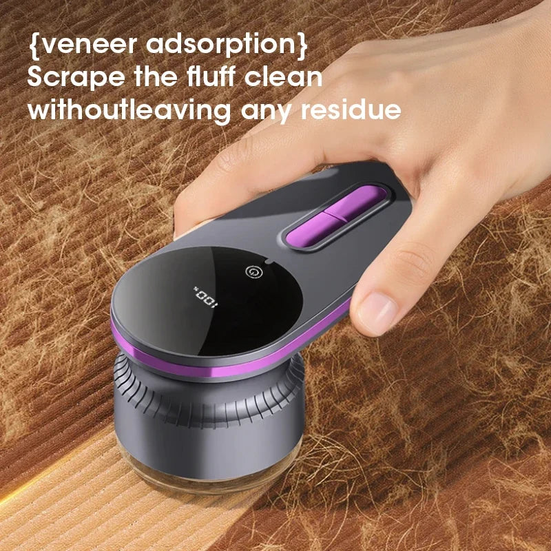 Rechargeable Electric Lint Remover & Fabric Shaver – Digital Display