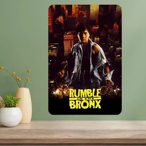 Rumble in the Bronx Classic Movie Metal Poster Sign