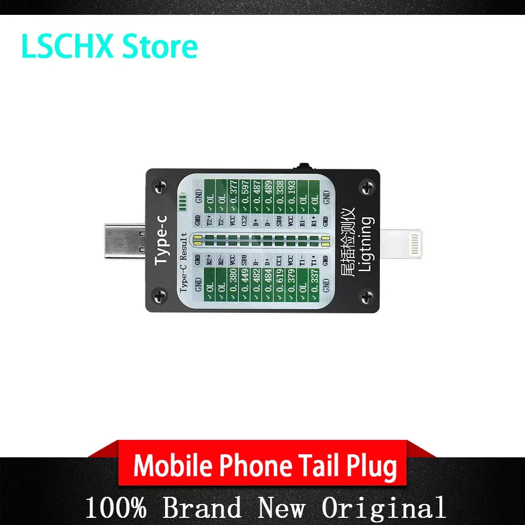 Phone Charging Port Tester – Lightning & USB-C Diagnostic Tool