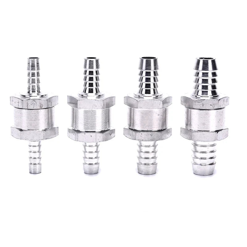 One Way 6 8 10 4 Aluminium Alloy Fuel Non Return Check Valve Fit