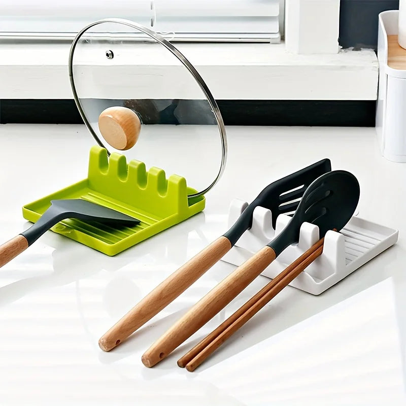 Silicone Utensil Holder Cutlery Spoon Storage Rack Suitable Spatula