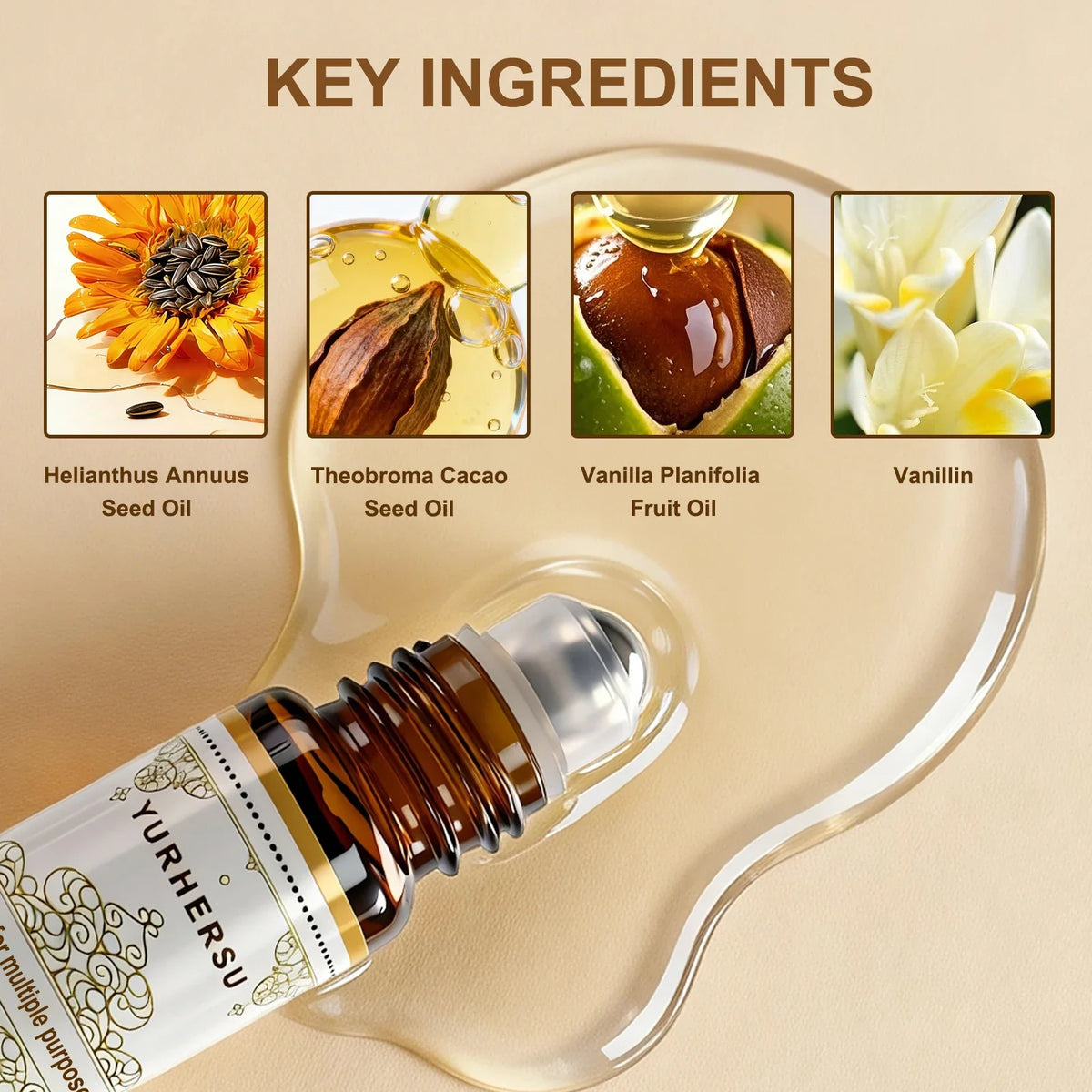 Chocolate Vanilla Fragrance Oil – Aromatherapy & Body Massage
