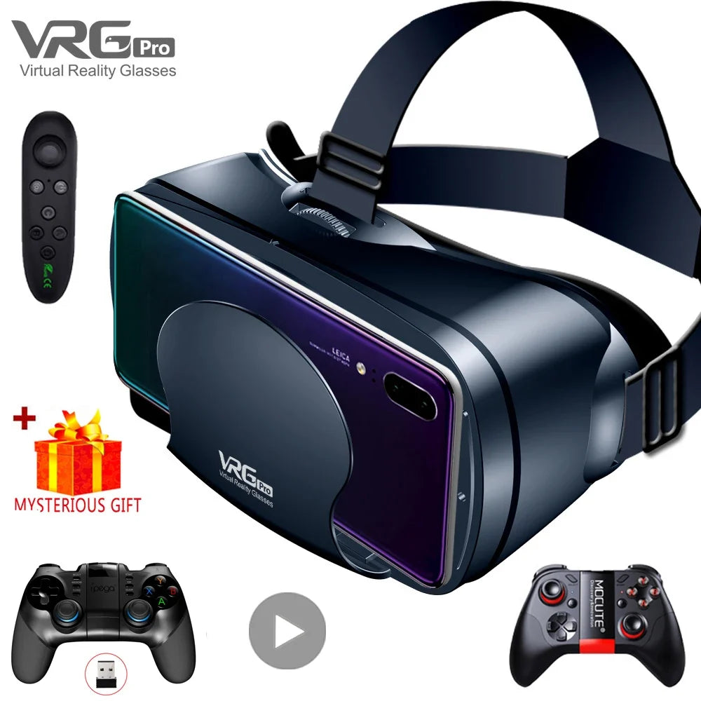 AyeBeau VRG Pro 3D VR Headset for 5–7" Smartphones
