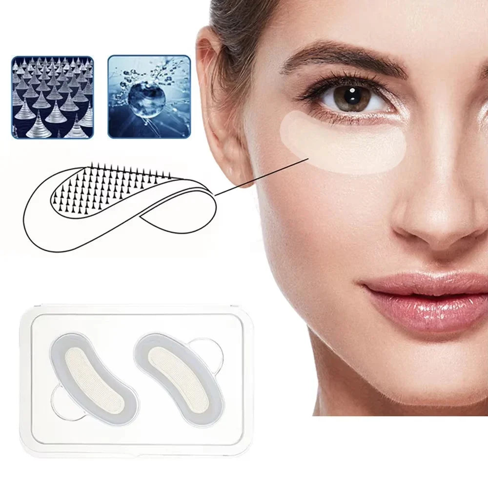 Hyaluronic Acid Microneedle Eye Patches – Firm & Hydrate