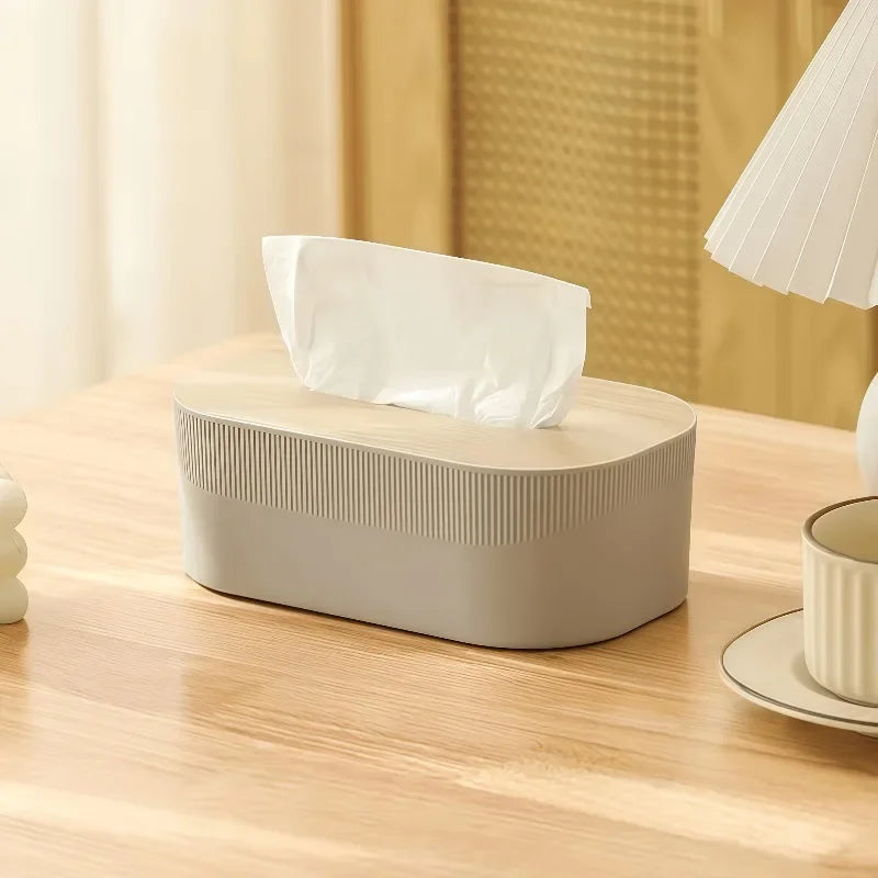 Arched Tissue Box Cover with Lid | Large Towel Dispenser