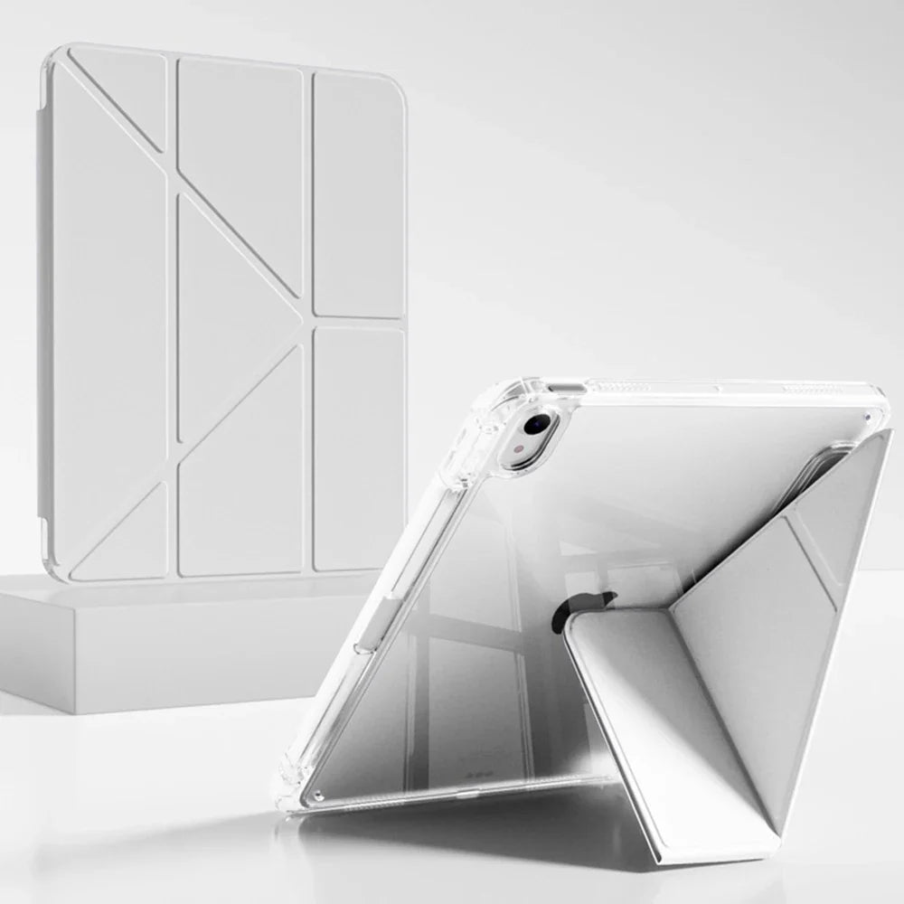 Y-Shape iPad Case | Pencil Holder & Multi-Angle Stand