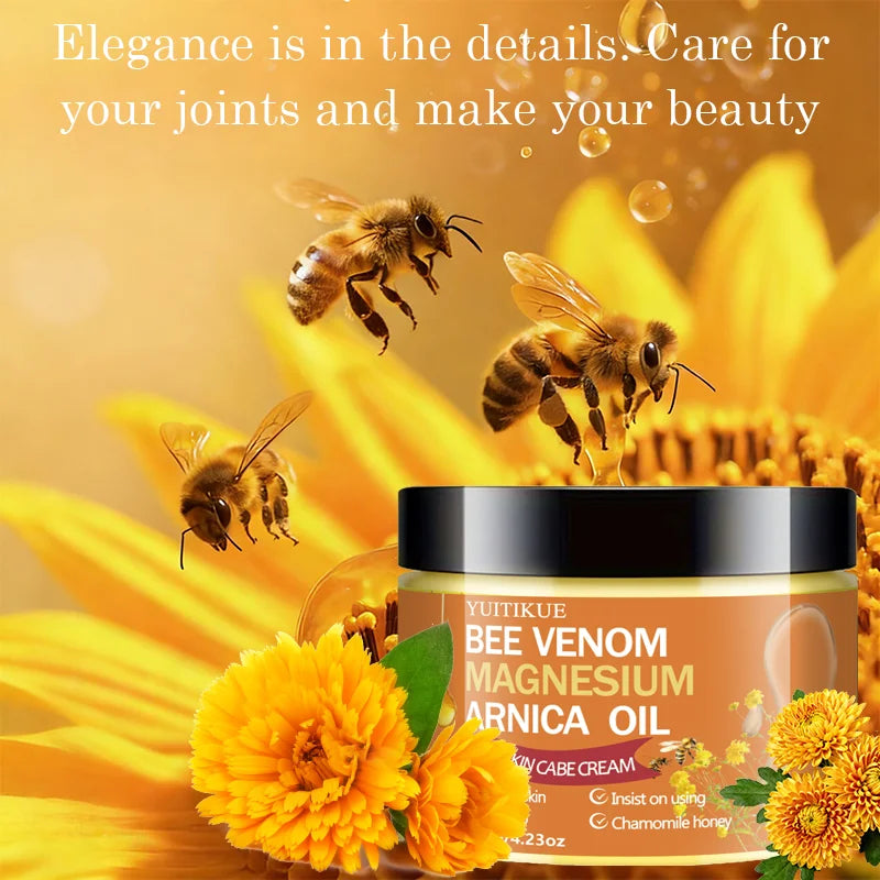 YUITIKUE Bee Venom Magnesium Arnica Body Cream – 120g
