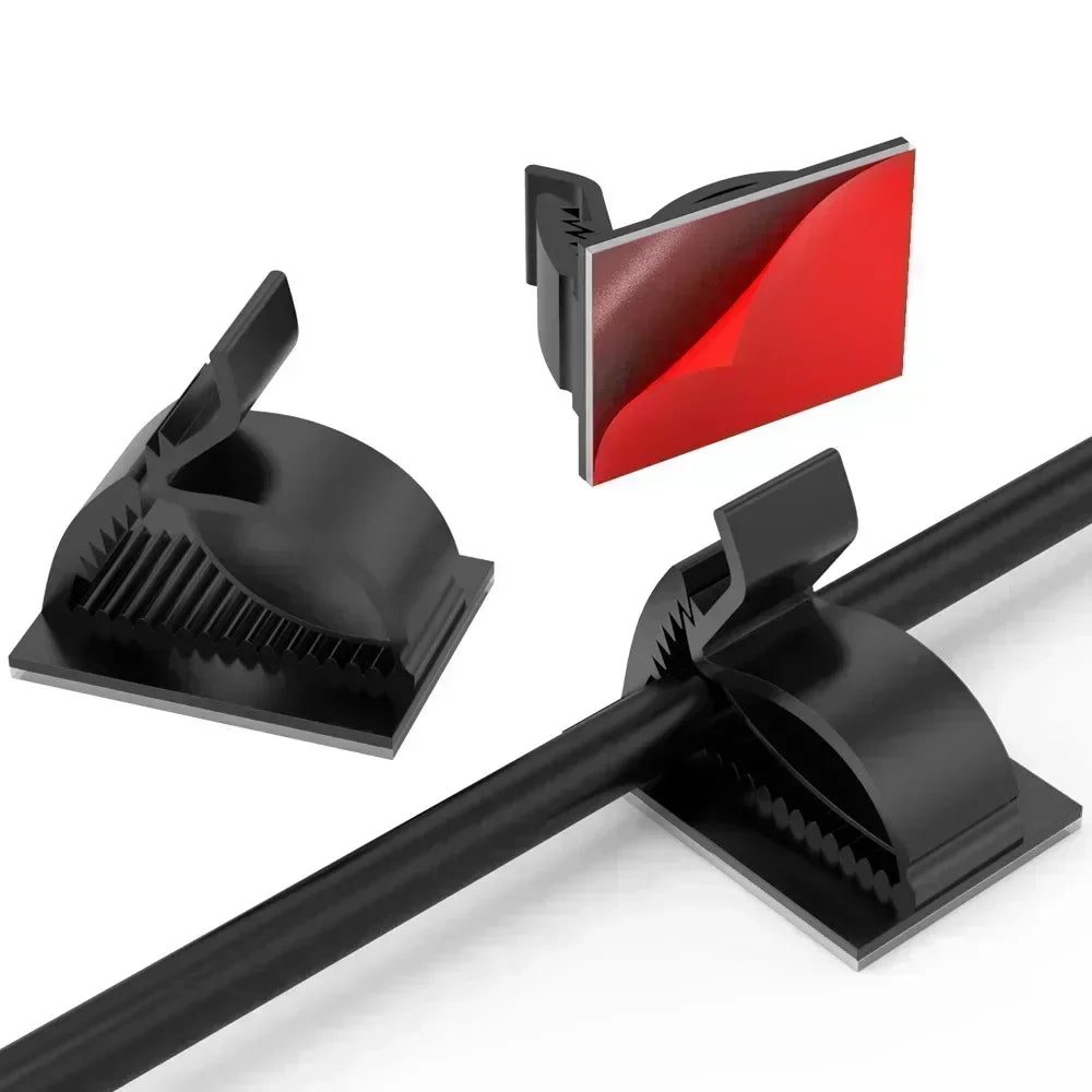 Self-Adhesive Cable Clips PG7 Wire Organizer Clamps 30 Pack