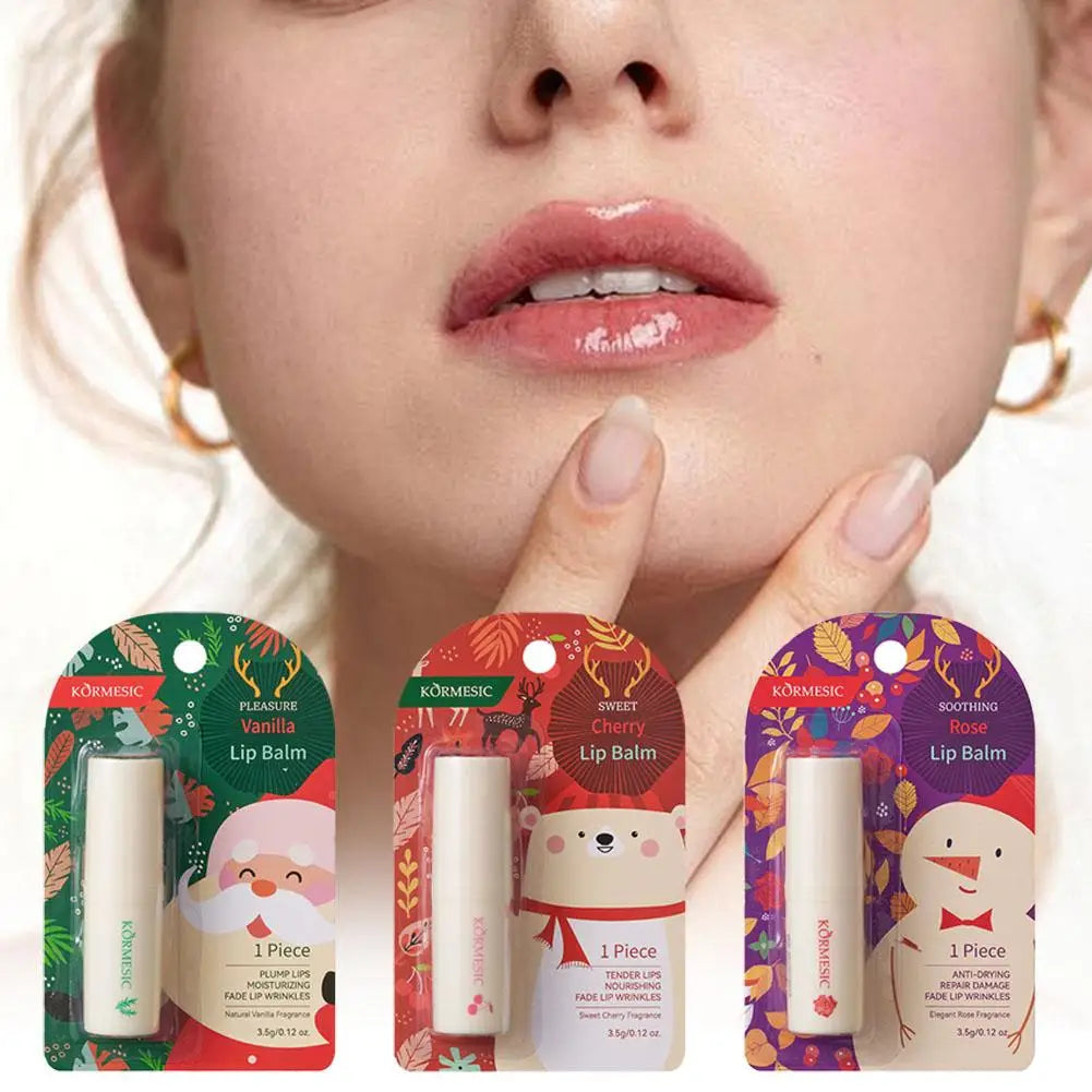 Moisturizing Fruit Flavored Lip Balm – Holiday Christmas Gift