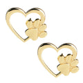 Heart & Paw Enamel Brooch Pin Set – 2pcs Dog Lover Badge