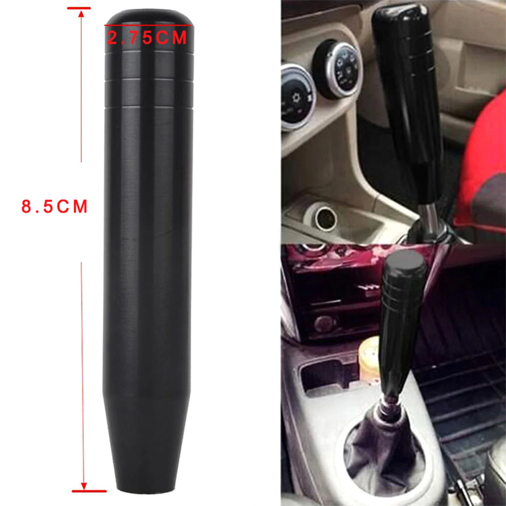 Aluminum Car Gear Shift Knob – Universal Fit | Black