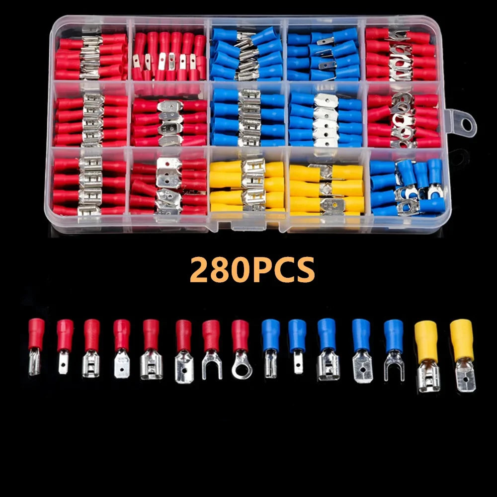 Assorted Crimp Terminal Wire Connector Kit – 102 to 480 Pcs