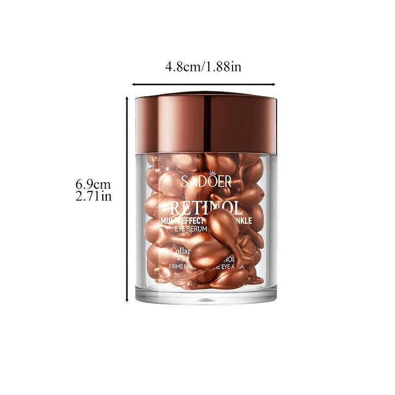 Retinol Eye Serum Capsules – Firming & Hydrating | 45ct