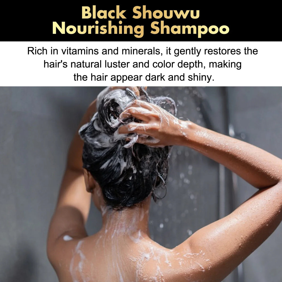 EELHOE Black Reishi & He Shou Wu Nourishing Hair Shampoo