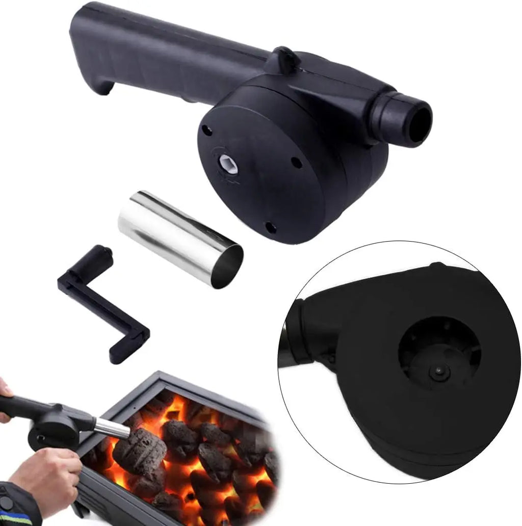 Manual Hand Crank BBQ Fan Air Blower | Portable Fire Starter