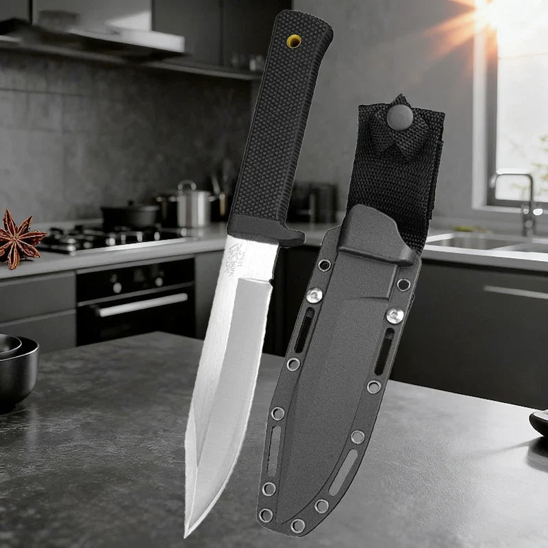 Kitchen Knife Set with Black Sheath – Vegetable & Boning Knife