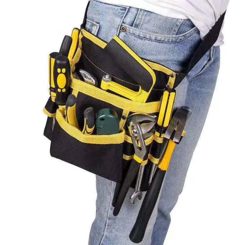 Oxford Cloth Electrician Tool Bag – Waist Belt Pouch Organizer