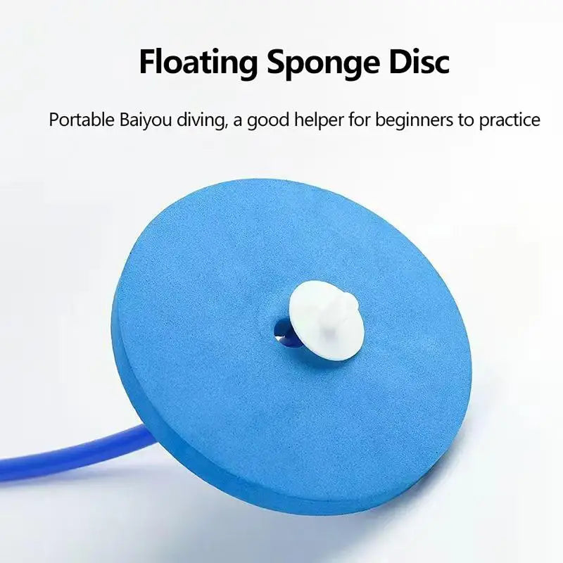 Foldable Silicone Dry Snorkel Tube for Diving & Swimming