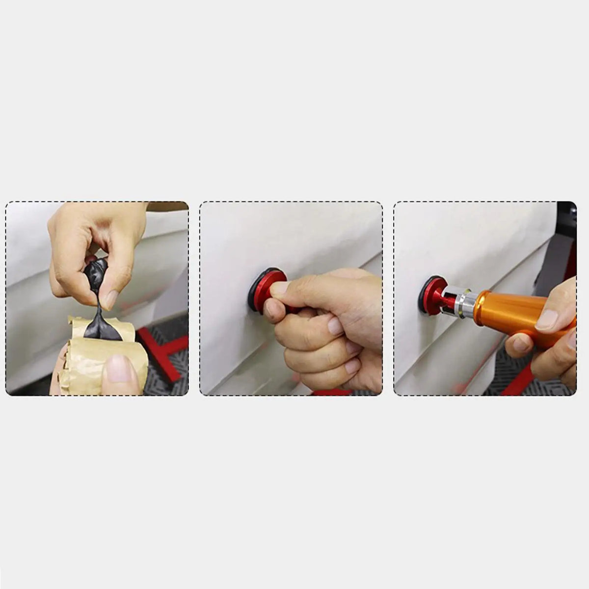 Cold Glue Car Dent Puller – Paint-Safe Auto Body Repair Tool