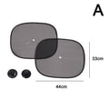 2-Pack Mesh Car Side Window Sun Shades – UV & Heat Blocking